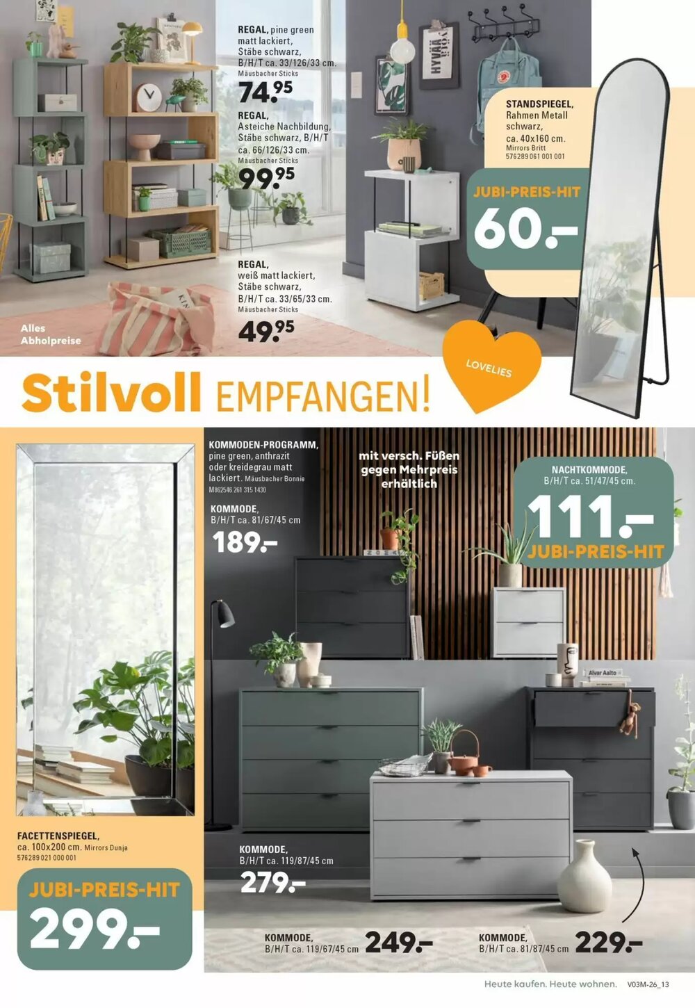 Möbel Turflon Prospekt (ab 31.03.2026) zum Blättern - Seite 13