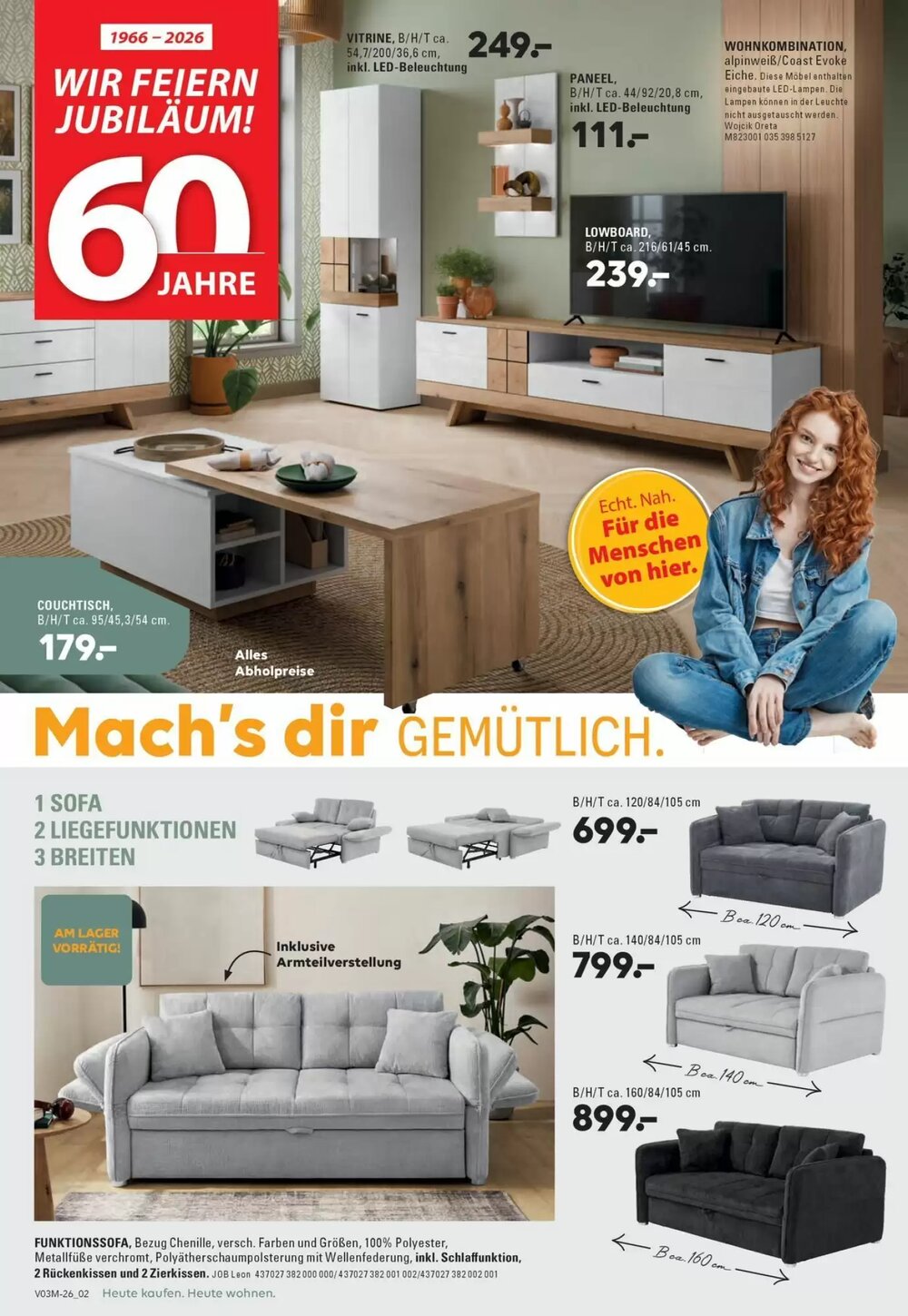 Möbel Turflon Prospekt (ab 31.03.2026) zum Blättern - Seite 2