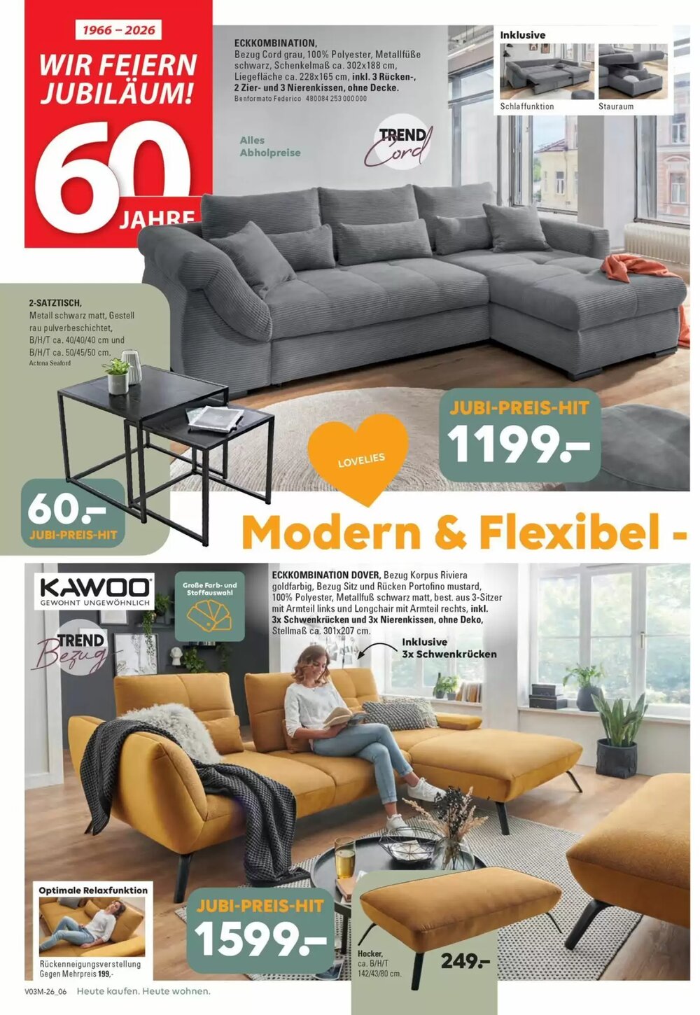 Möbel Turflon Prospekt (ab 31.03.2026) zum Blättern - Seite 6