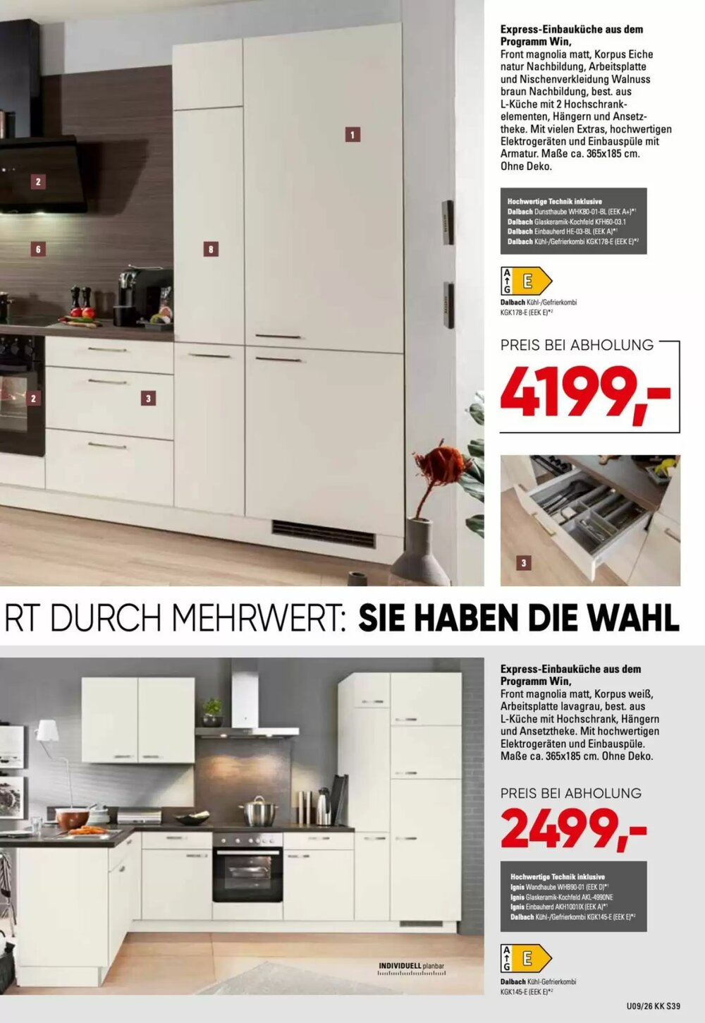 Möbel Wanninger Prospekt (ab 31.03.2026) zum Blättern - Seite 39