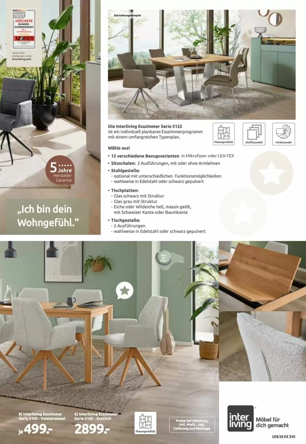 Möbel Wanninger Prospekt (ab 31.03.2026) zum Blättern - Seite 45