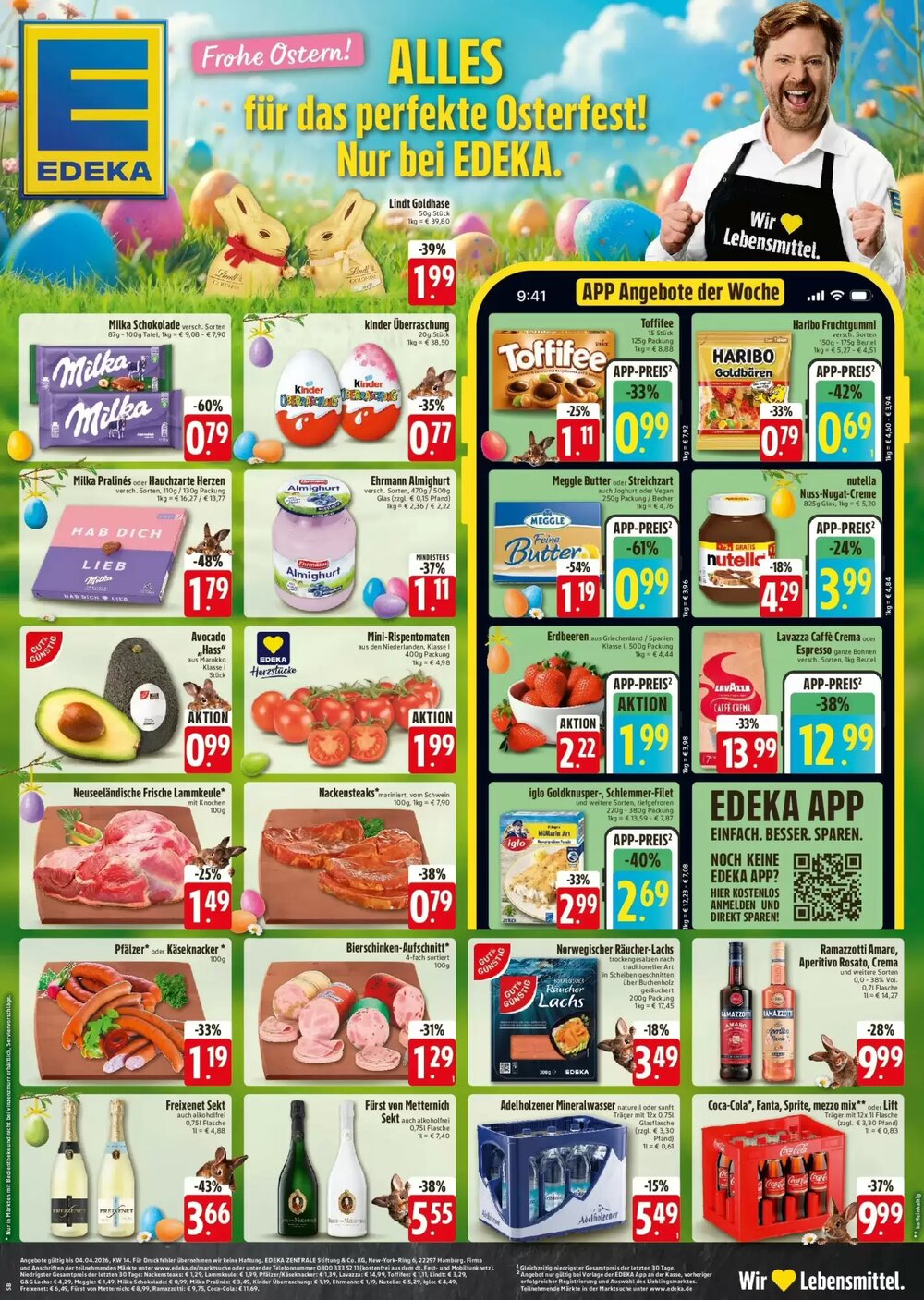 Edeka Prospekt (ab 31.03.2026) zum Blättern - Seite 1