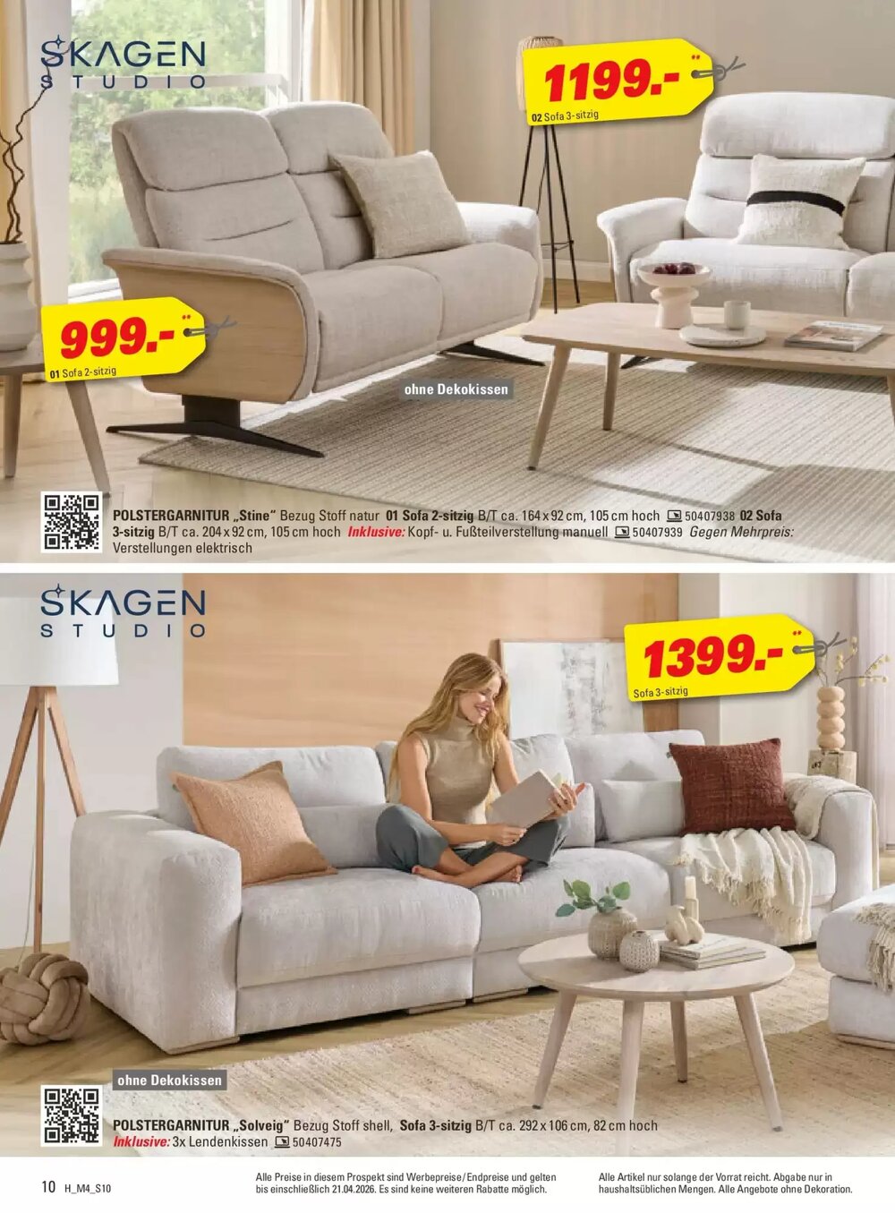 Höffner Prospekt (ab 31.03.2026) zum Blättern - Seite 10