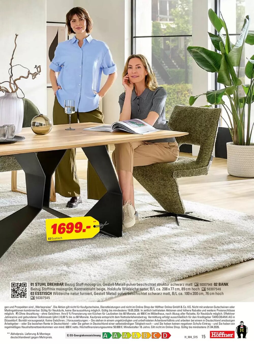 Höffner Prospekt (ab 31.03.2026) zum Blättern - Seite 15