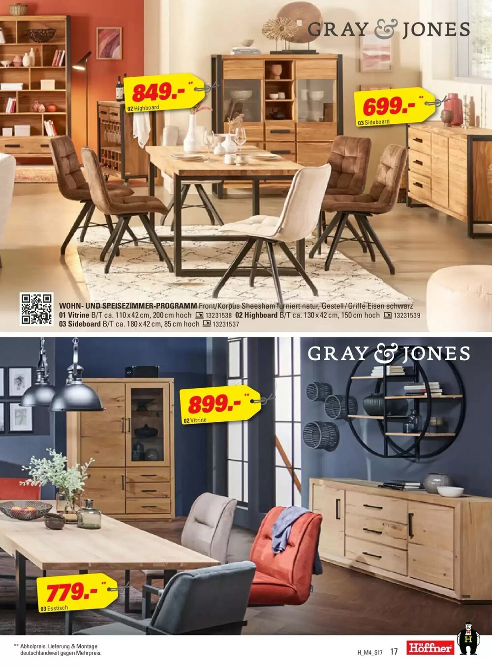 Höffner Prospekt (ab 31.03.2026) zum Blättern - Seite 17