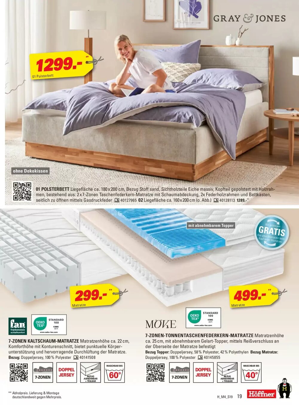 Höffner Prospekt (ab 31.03.2026) zum Blättern - Seite 19