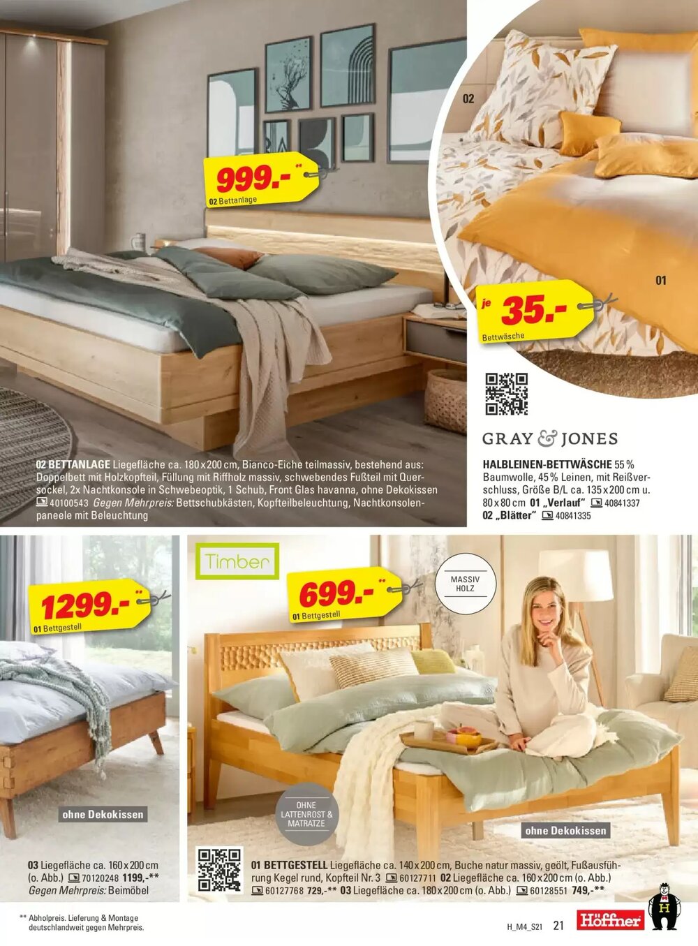 Höffner Prospekt (ab 31.03.2026) zum Blättern - Seite 21