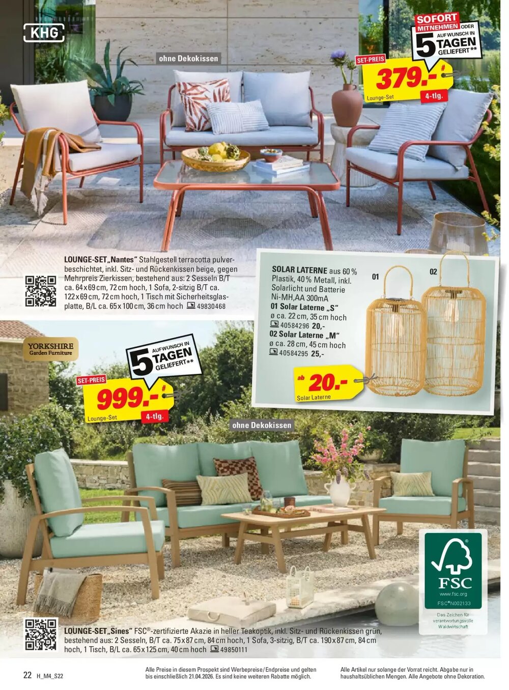 Höffner Prospekt (ab 31.03.2026) zum Blättern - Seite 22