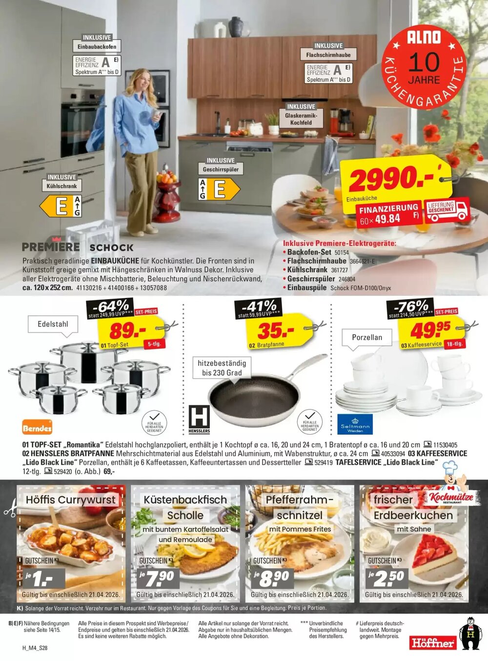 Höffner Prospekt (ab 31.03.2026) zum Blättern - Seite 28