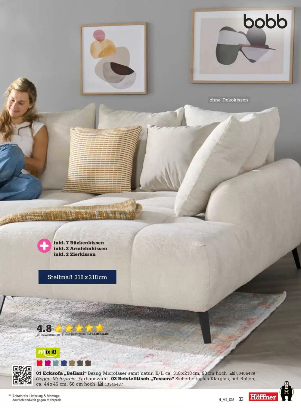 Höffner Prospekt (ab 31.03.2026) zum Blättern - Seite 3