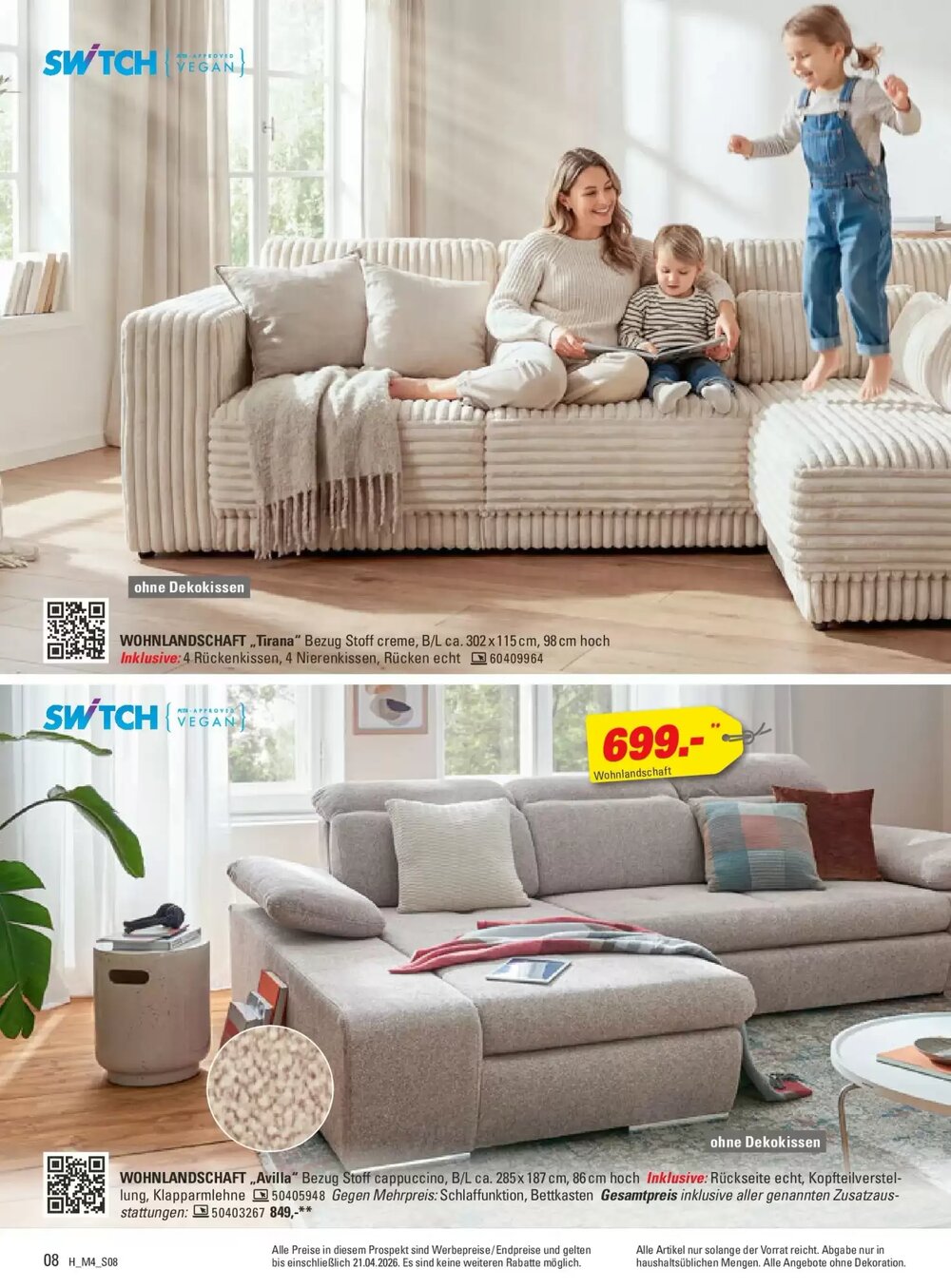 Höffner Prospekt (ab 31.03.2026) zum Blättern - Seite 8