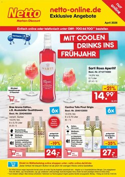 Netto Marken-Discount Prospekt (ab 01.04.2026) zum Blättern