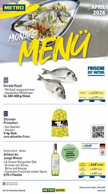 METRO Prospekt (ab 01.04.2026) zum Blättern