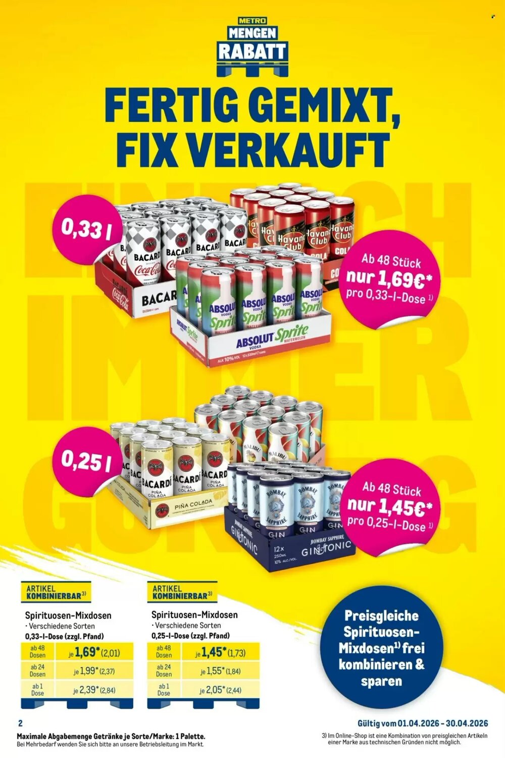 METRO Prospekt (ab 01.04.2026) zum Blättern - Seite 2