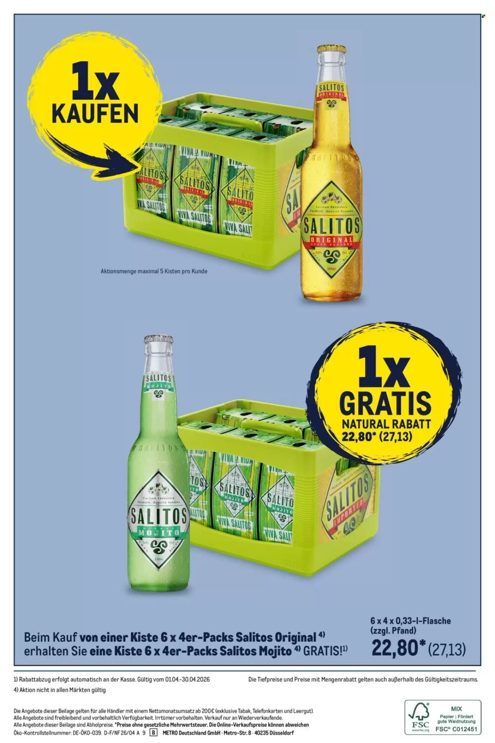 METRO Prospekt (ab 01.04.2026) zum Blättern - Seite 21