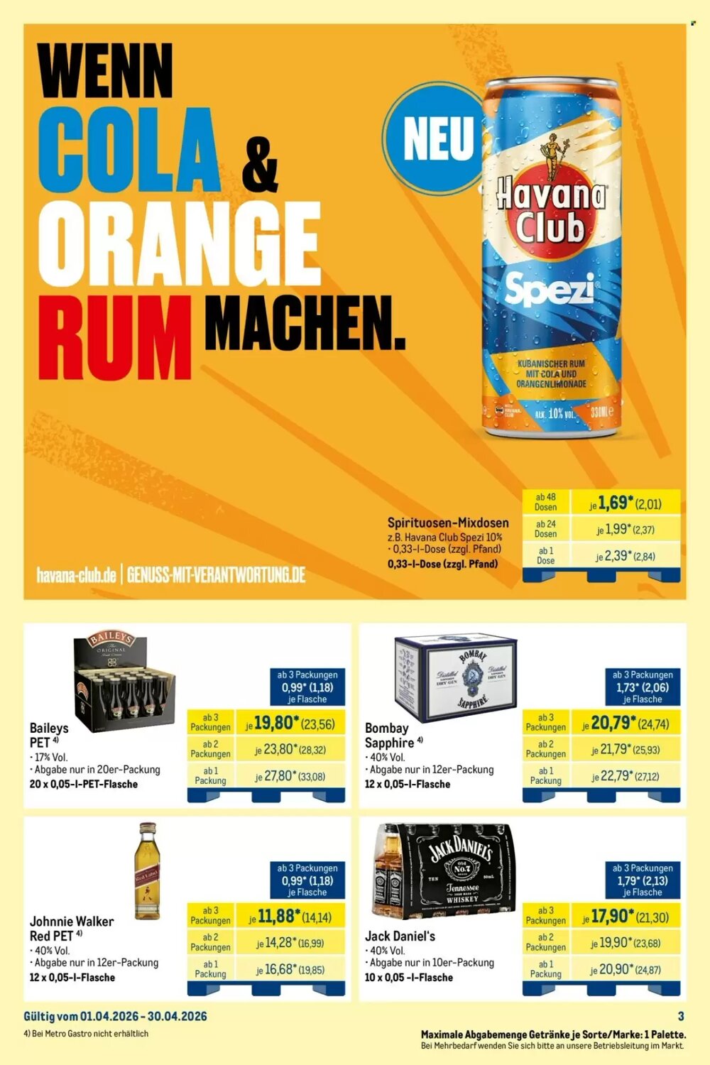 METRO Prospekt (ab 01.04.2026) zum Blättern - Seite 3