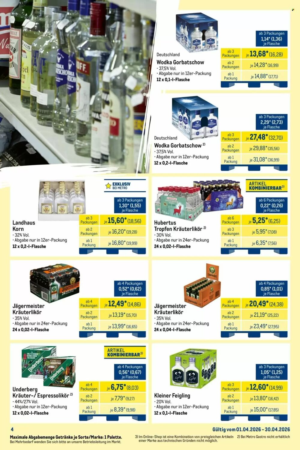 METRO Prospekt (ab 01.04.2026) zum Blättern - Seite 4