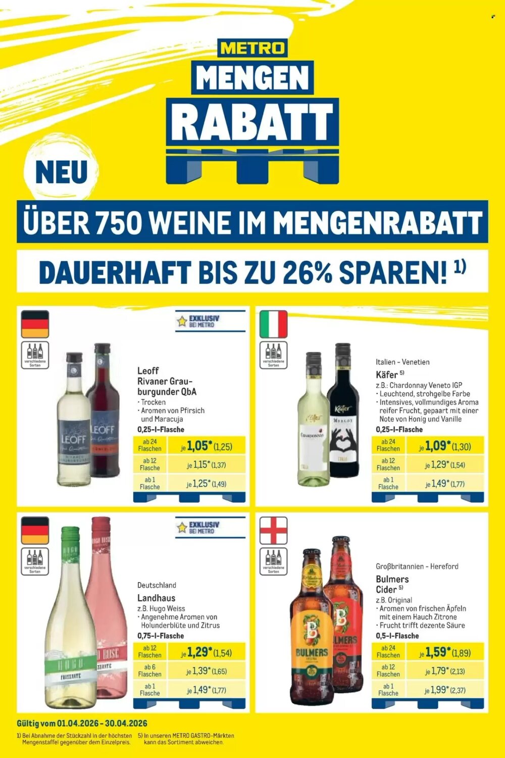 METRO Prospekt (ab 01.04.2026) zum Blättern - Seite 6