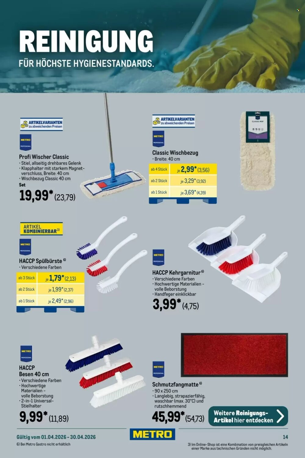 METRO Prospekt (ab 01.04.2026) zum Blättern - Seite 14