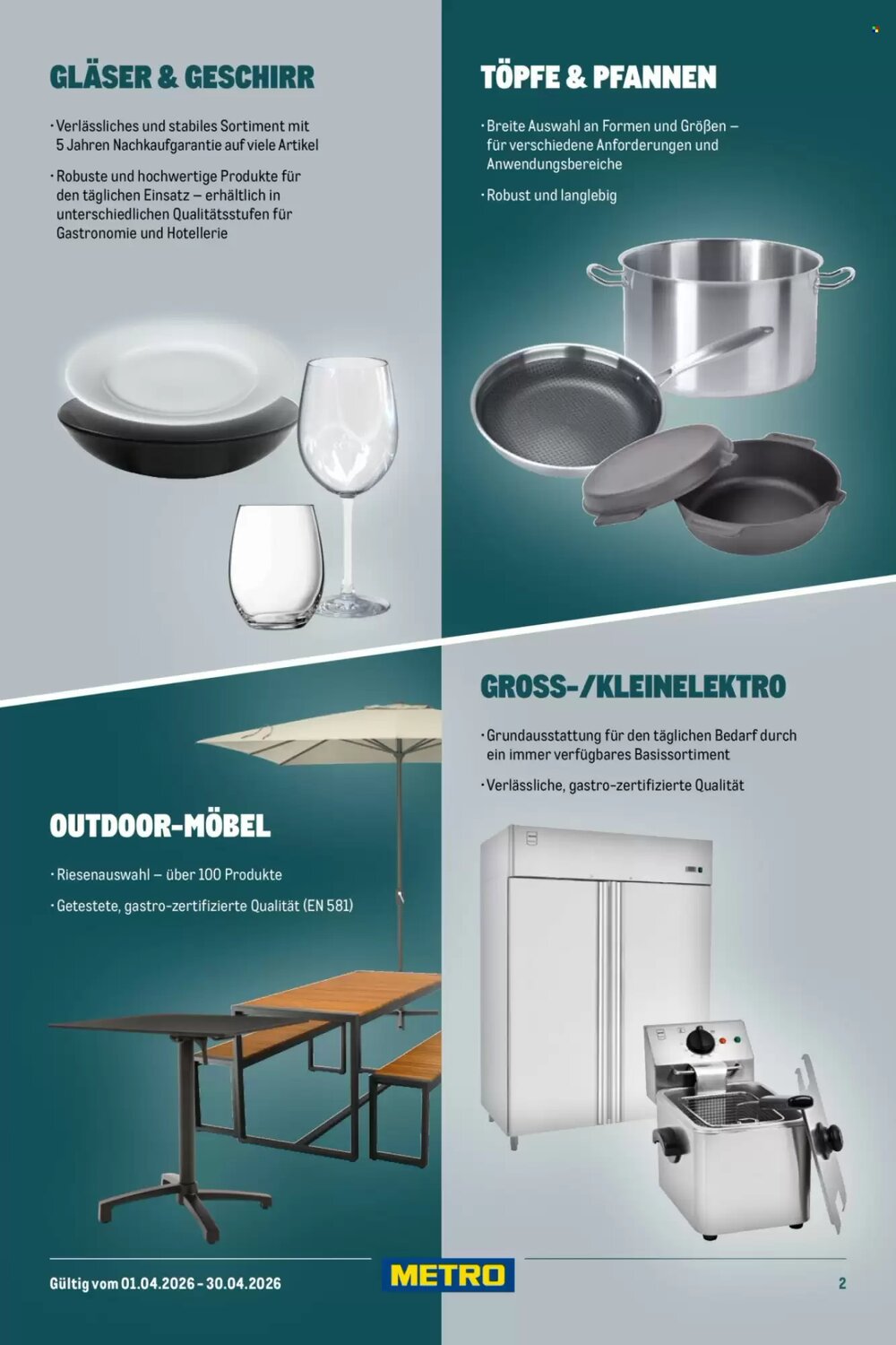METRO Prospekt (ab 01.04.2026) zum Blättern - Seite 2