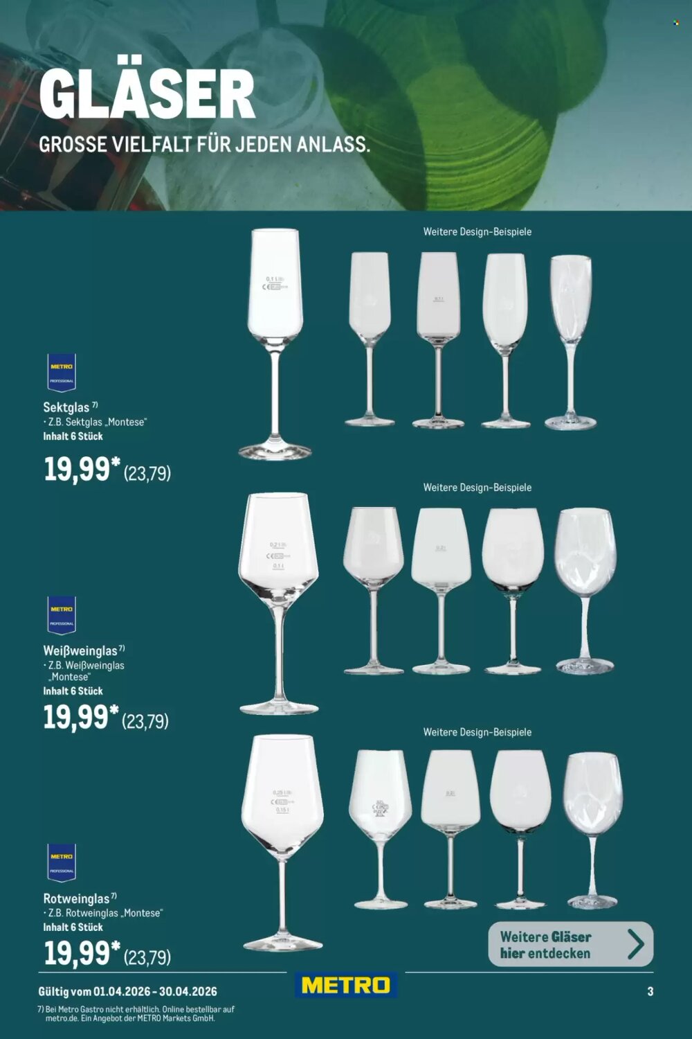 METRO Prospekt (ab 01.04.2026) zum Blättern - Seite 3