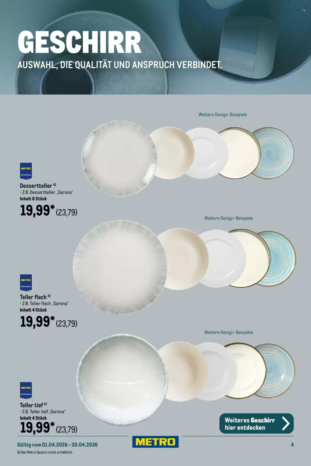 METRO Prospekt (ab 01.04.2026) zum Blättern - Seite 4