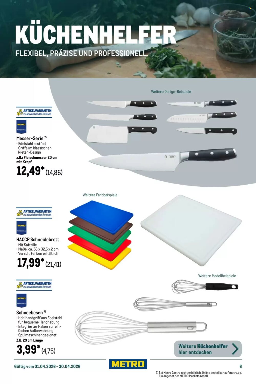 METRO Prospekt (ab 01.04.2026) zum Blättern - Seite 6