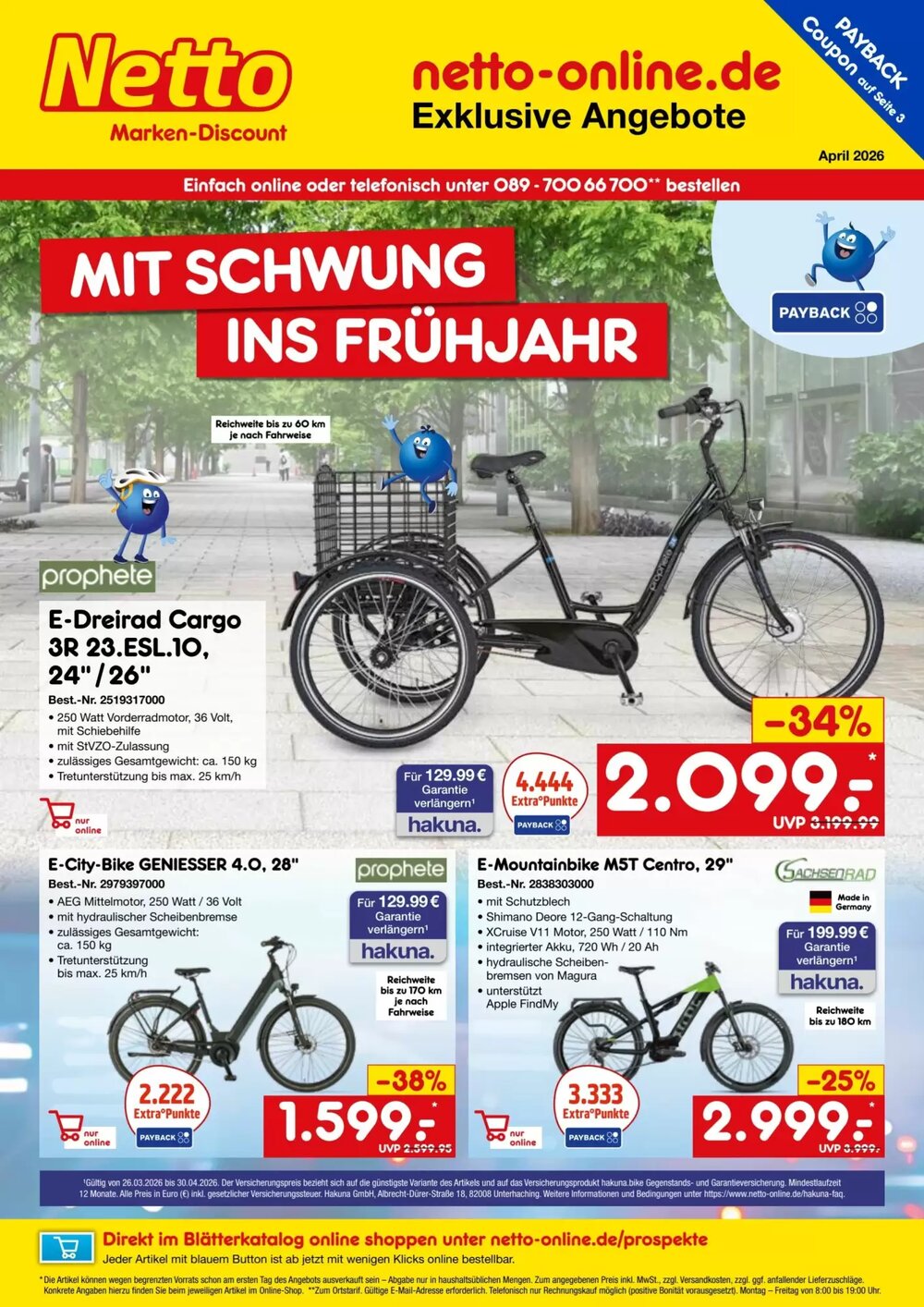 Netto Marken-Discount Prospekt (ab 01.04.2026) zum Blättern - Seite 1