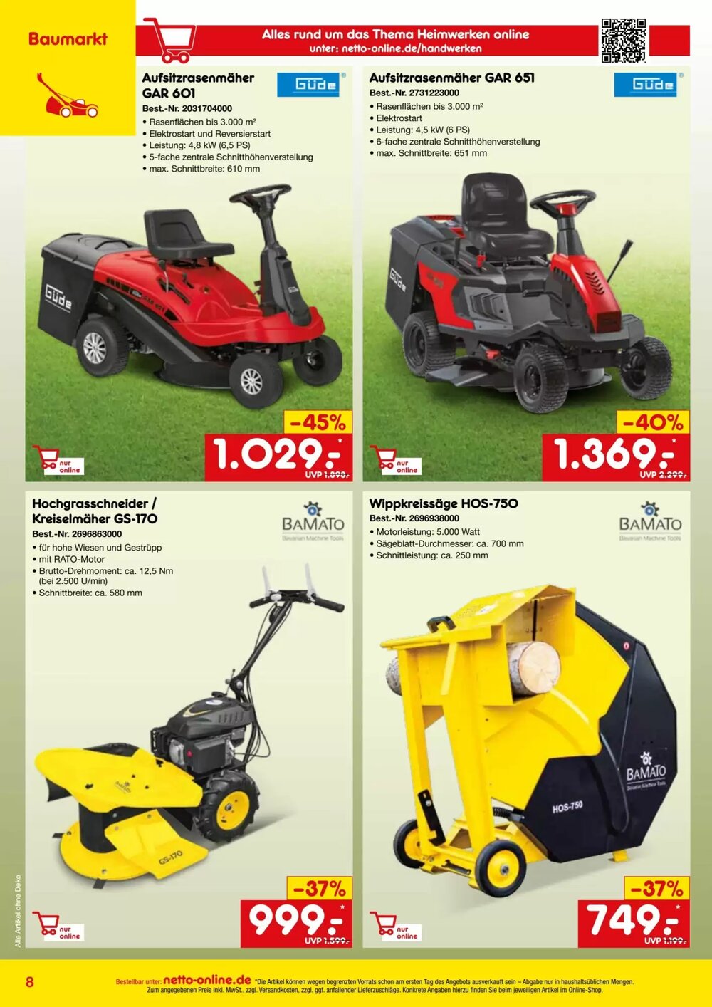 Netto Marken-Discount Prospekt (ab 01.04.2026) zum Blättern - Seite 8