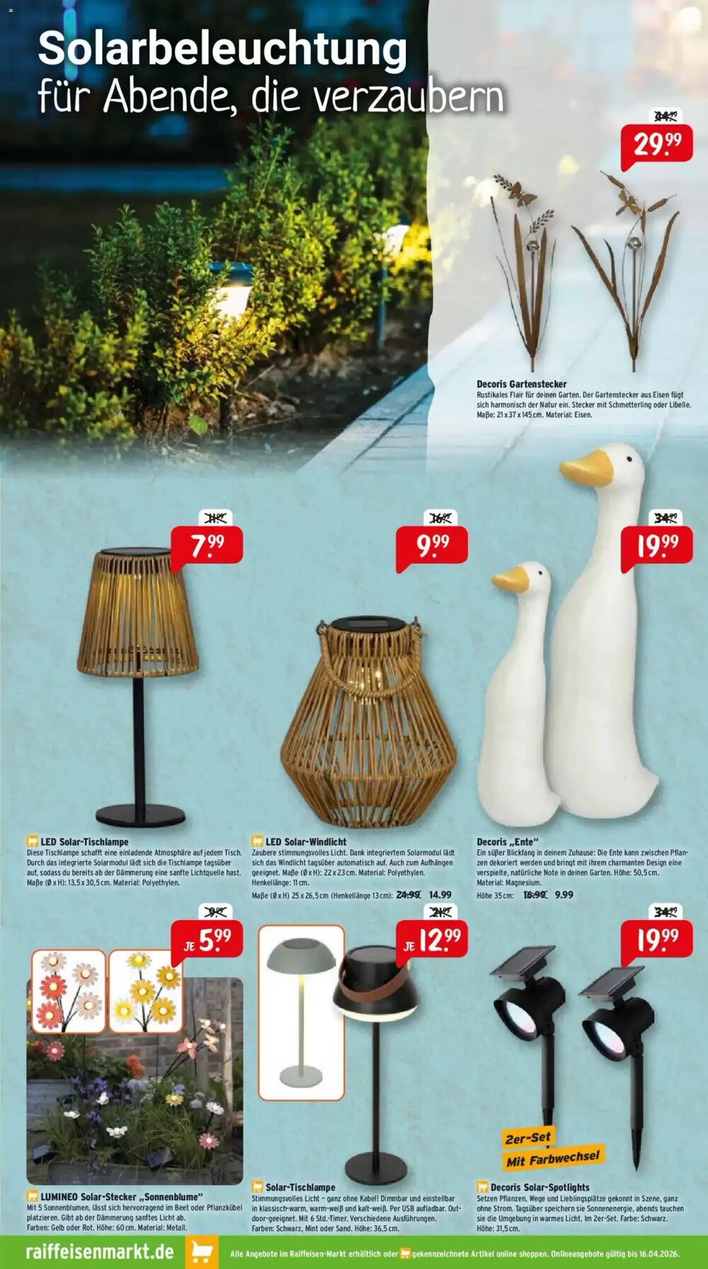 Raiffeisen Markt Prospekt (ab 01.04.2026) zum Blättern - Seite 7