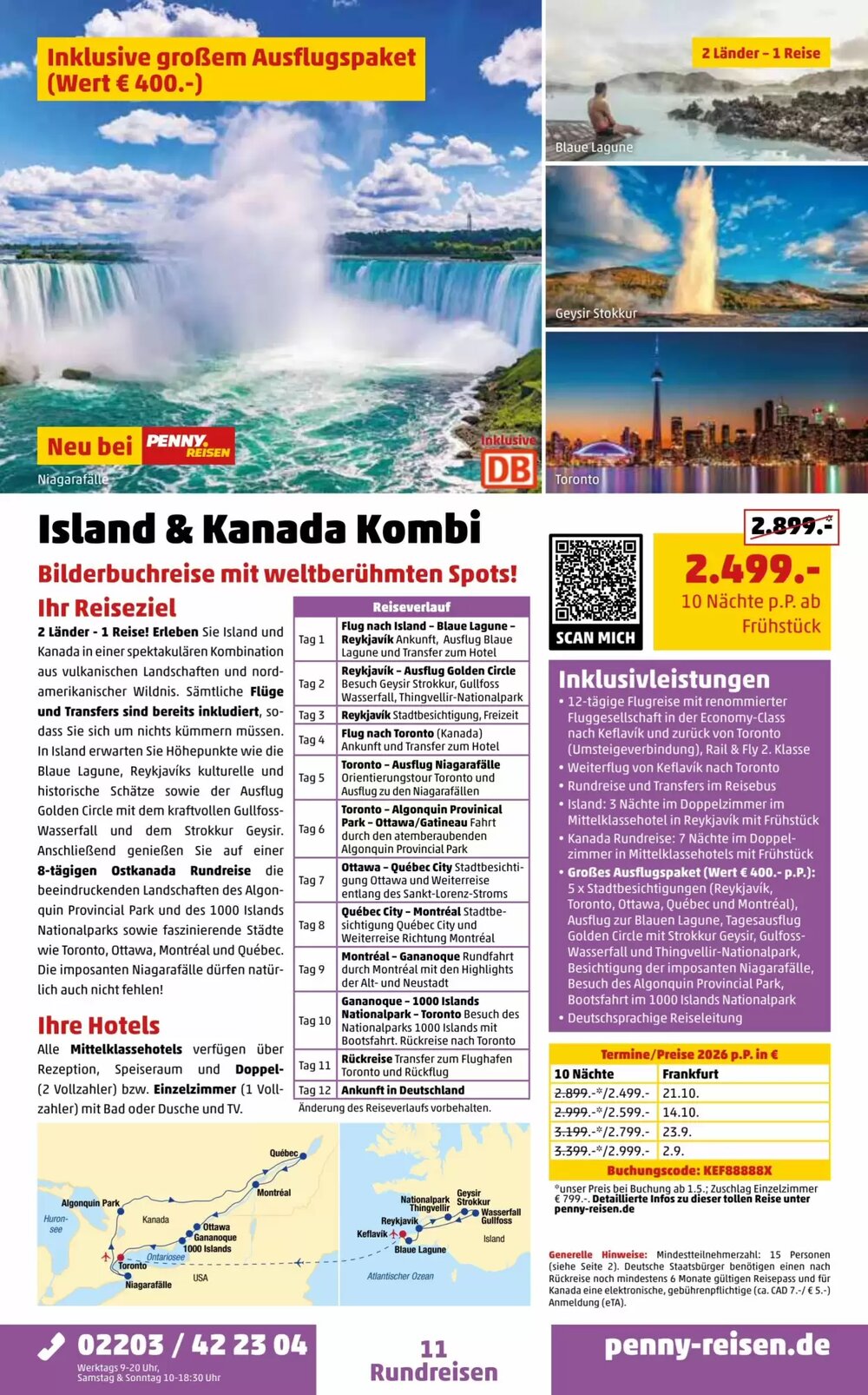 Penny Reisen Prospekt (ab 01.04.2026) zum Blättern - Seite 11