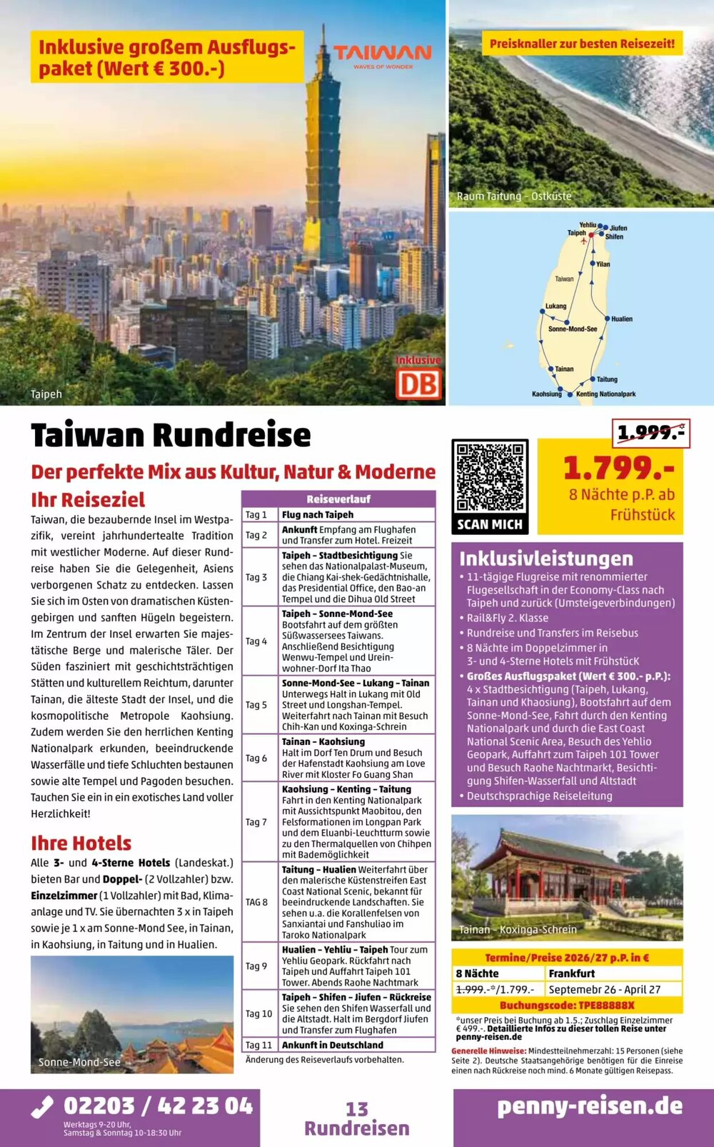 Penny Reisen Prospekt (ab 01.04.2026) zum Blättern - Seite 13