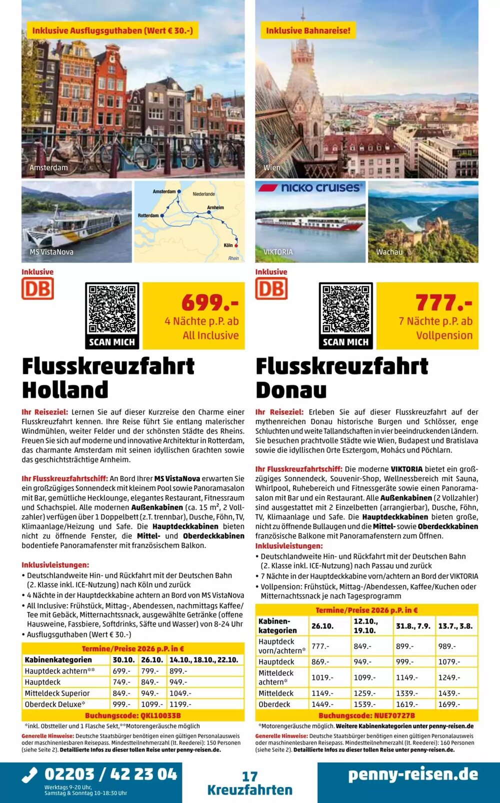 Penny Reisen Prospekt (ab 01.04.2026) zum Blättern - Seite 17