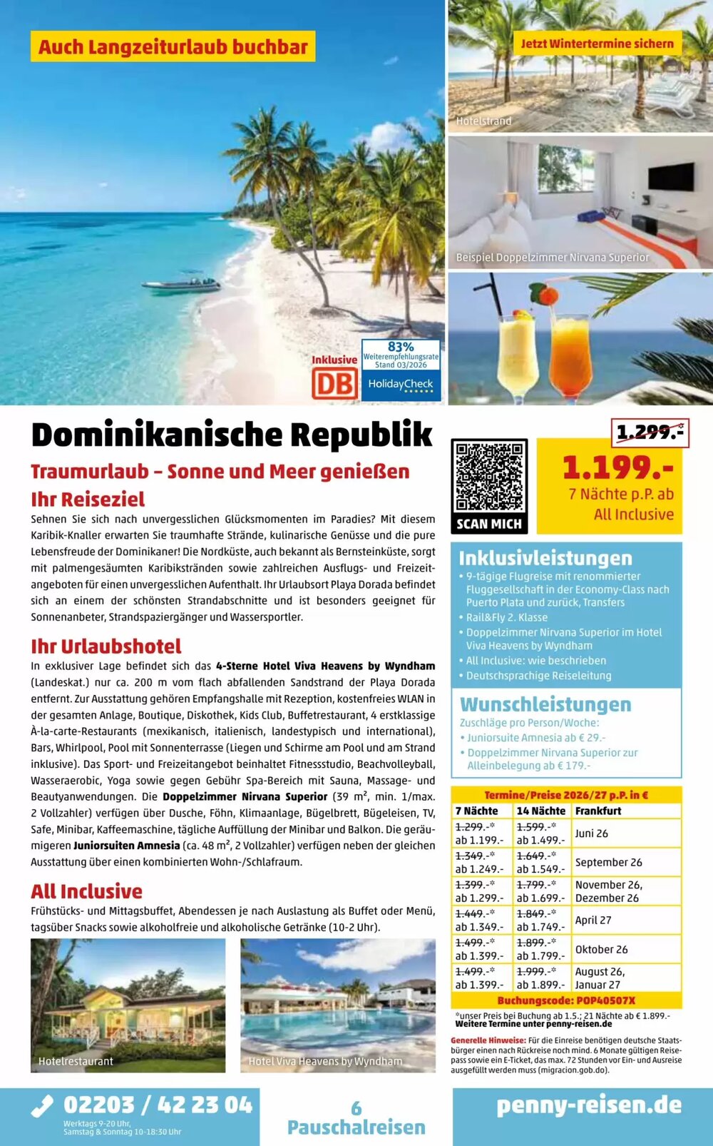 Penny Reisen Prospekt (ab 01.04.2026) zum Blättern - Seite 6
