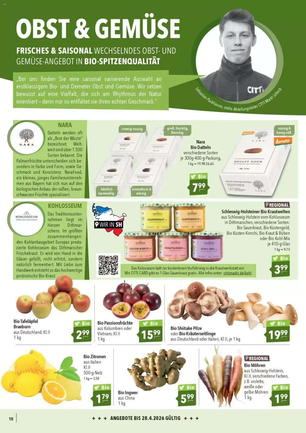 CITTI Markt Prospekt (ab 01.04.2026) zum Blättern - Seite 10