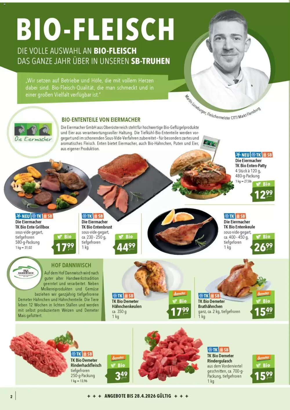 CITTI Markt Prospekt (ab 01.04.2026) zum Blättern - Seite 2
