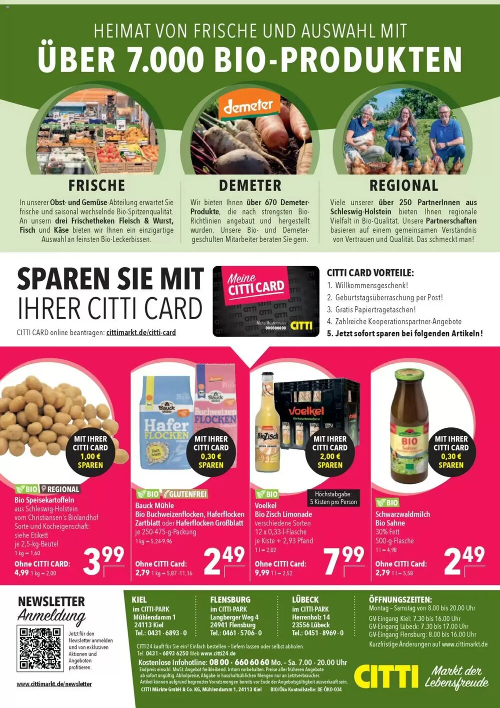 CITTI Markt Prospekt (ab 01.04.2026) zum Blättern - Seite 20