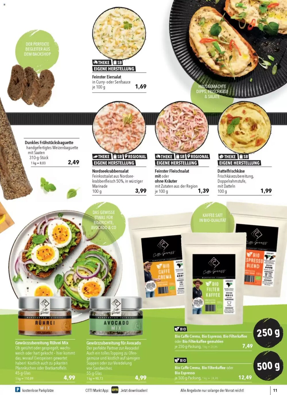 CITTI Markt Prospekt (ab 01.04.2026) zum Blättern - Seite 11