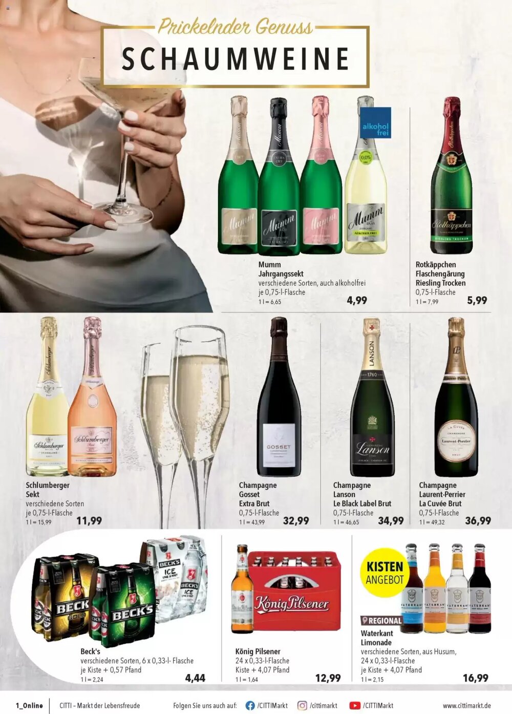 CITTI Markt Prospekt (ab 01.04.2026) zum Blättern - Seite 20