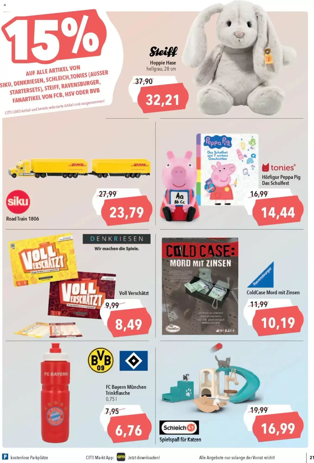 CITTI Markt Prospekt (ab 01.04.2026) zum Blättern - Seite 23