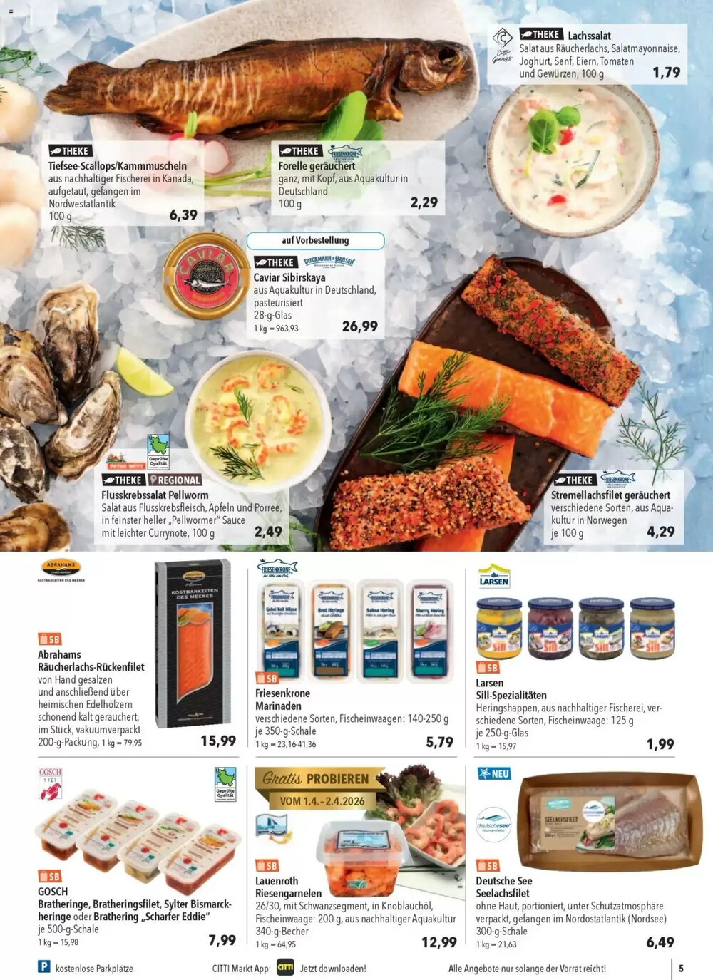 CITTI Markt Prospekt (ab 01.04.2026) zum Blättern - Seite 5