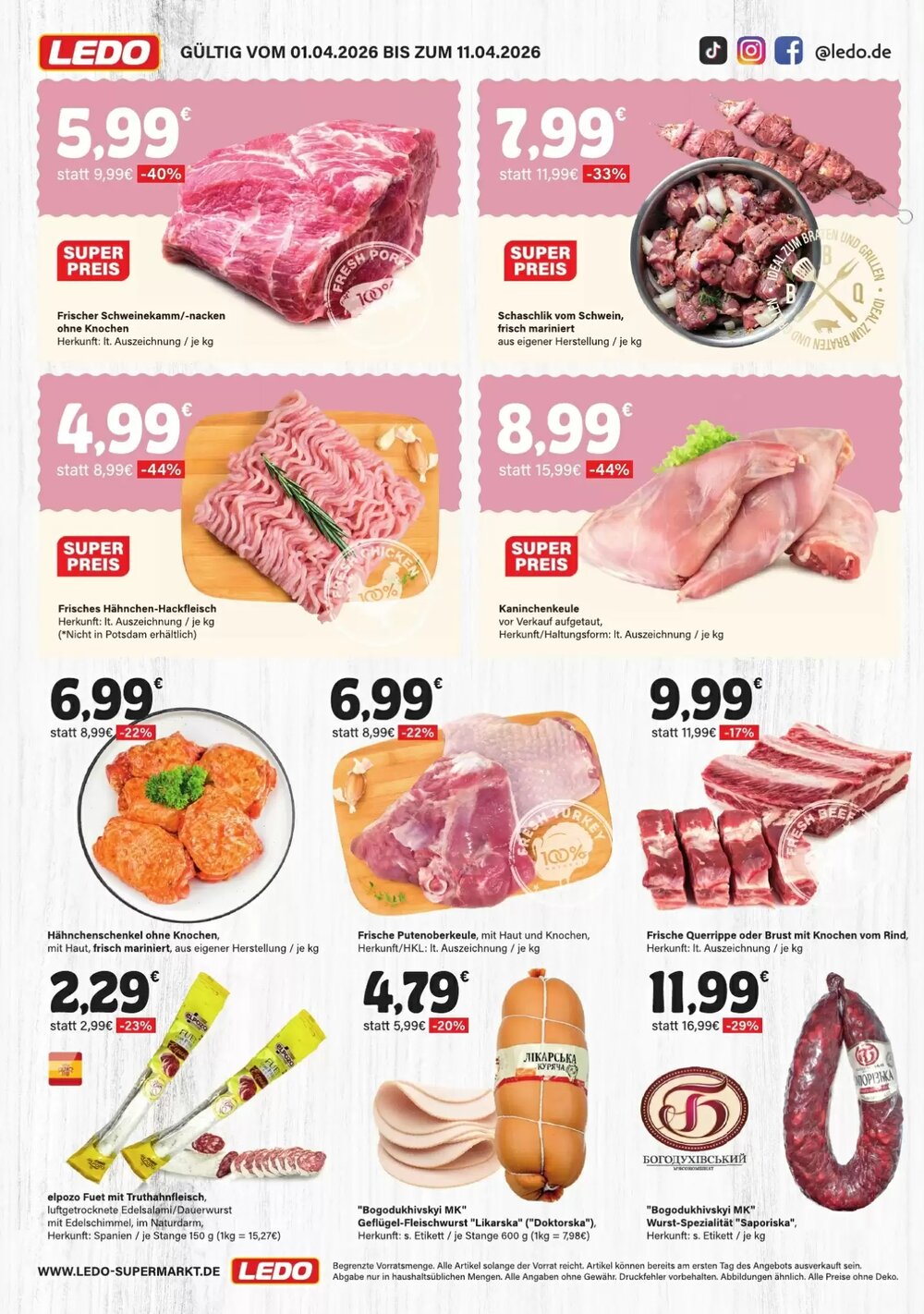 LEDO Prospekt (ab 01.04.2026) zum Blättern - Seite 3