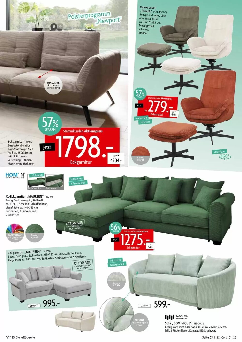 Zurbrüggen Prospekt (ab 01.04.2026) zum Blättern - Seite 3