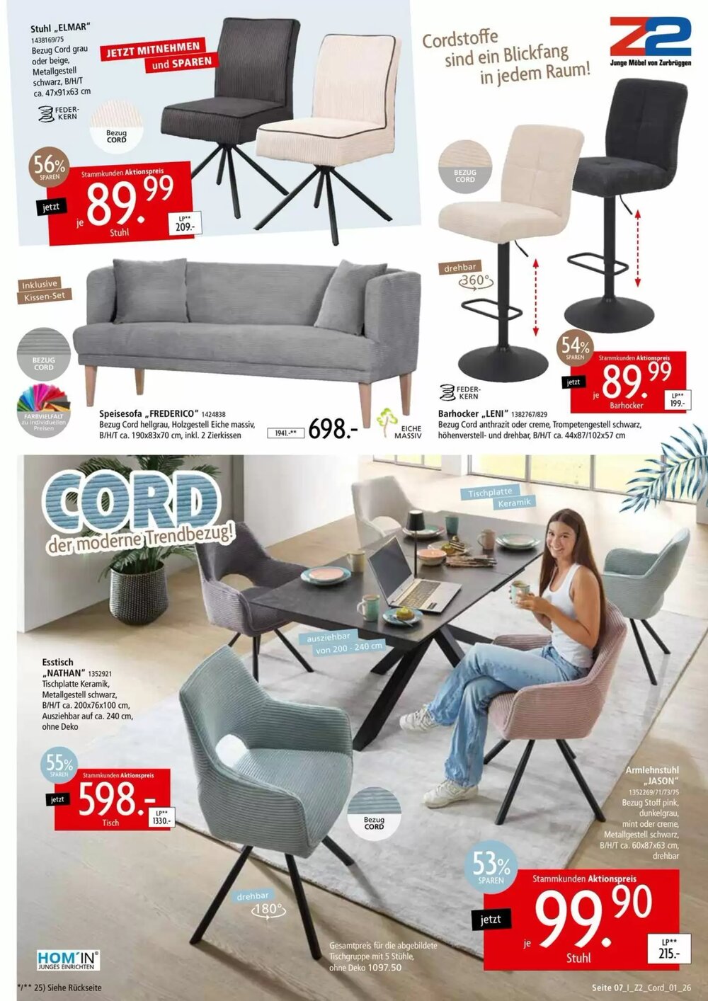 Zurbrüggen Prospekt (ab 01.04.2026) zum Blättern - Seite 7