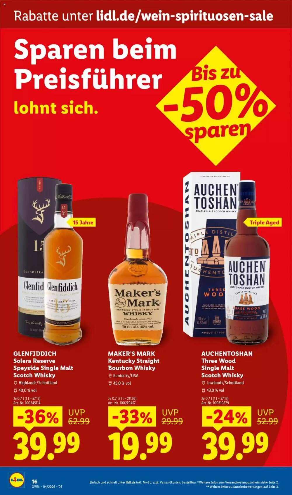 Lidl Prospekt (ab 01.04.2026) zum Blättern - Seite 16