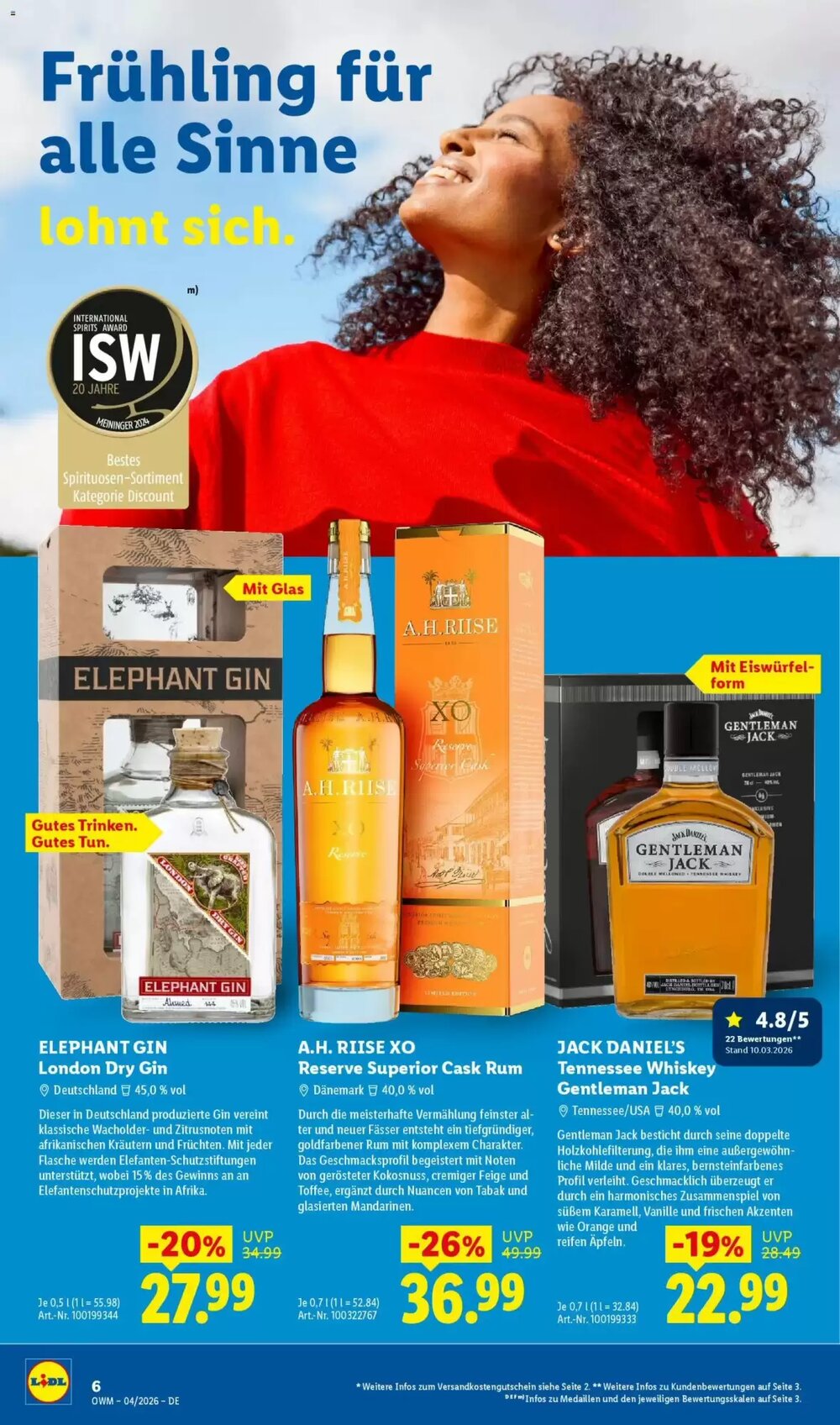 Lidl Prospekt (ab 01.04.2026) zum Blättern - Seite 6