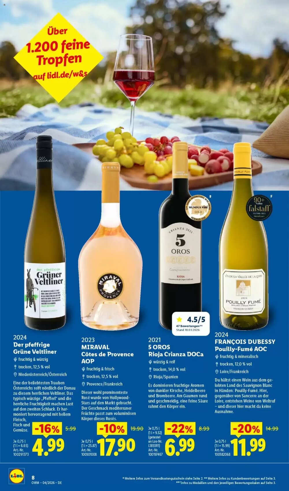 Lidl Prospekt (ab 01.04.2026) zum Blättern - Seite 8