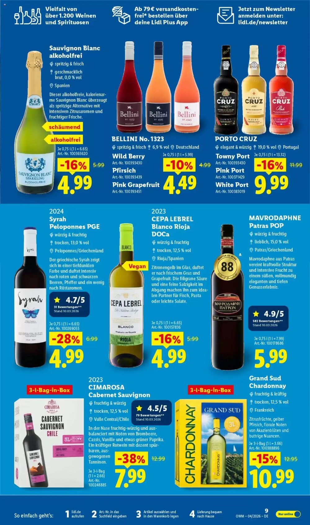 Lidl Prospekt (ab 01.04.2026) zum Blättern - Seite 9