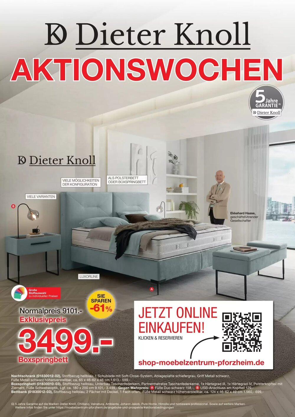 Möbelzentrum Pforzheim Prospekt (ab 01.04.2026) zum Blättern - Seite 1