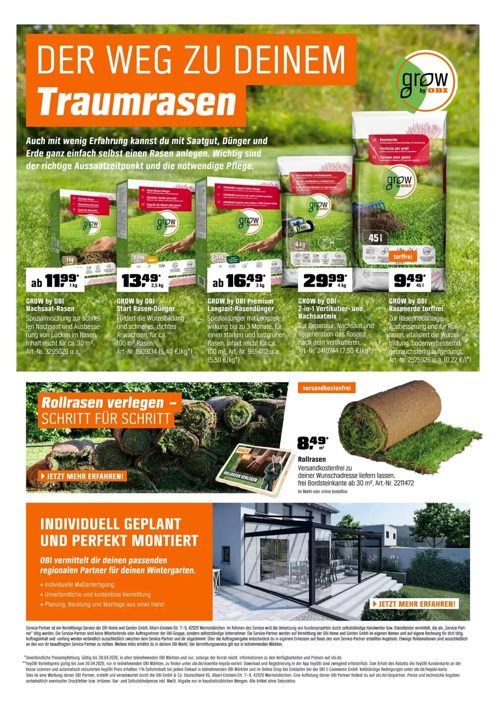 OBI Prospekt (ab 01.04.2026) zum Blättern - Seite 12